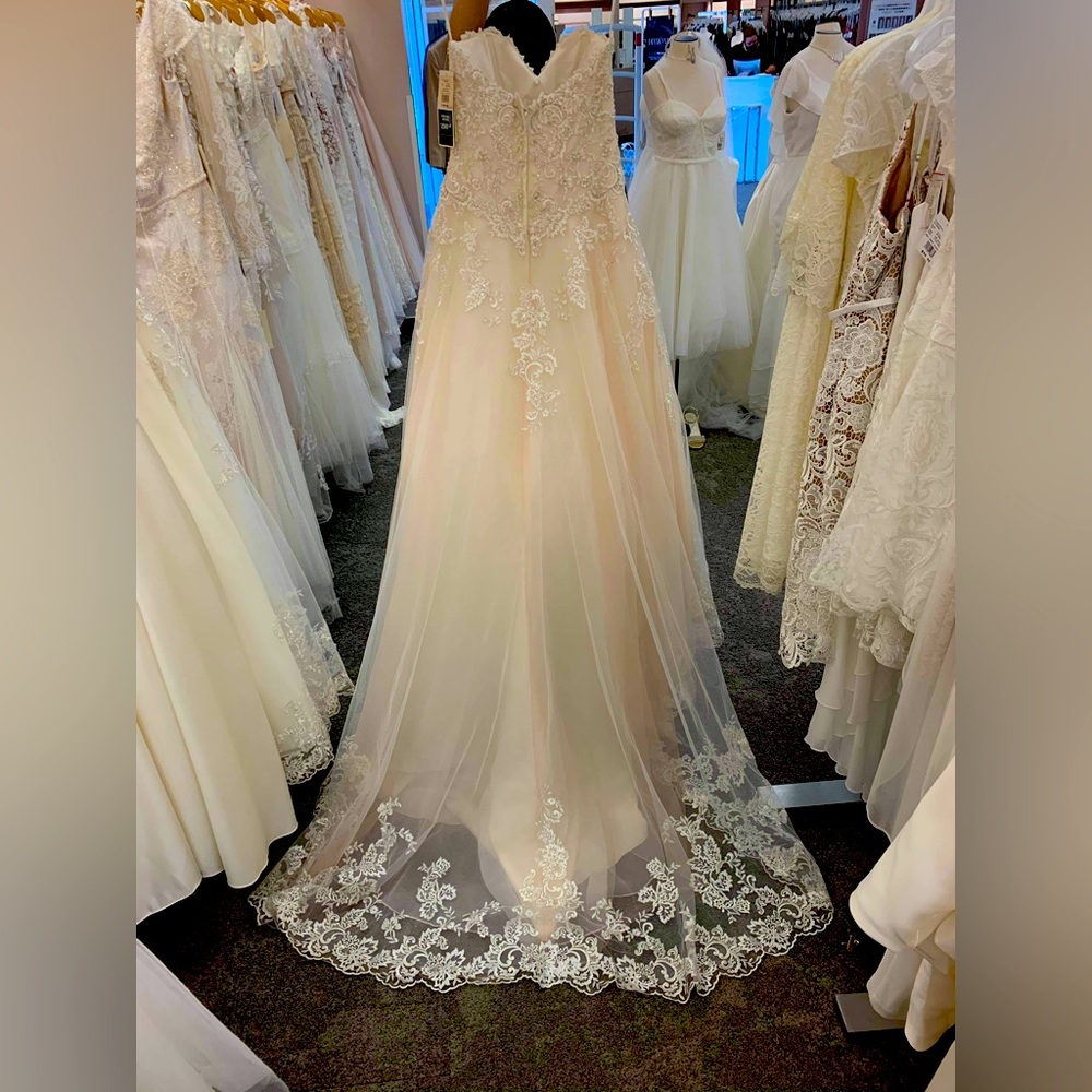 Jewel by David’s Bridal Wedding Gown